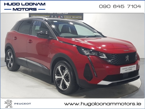 Peugeot 3008 0.0 FL GT 1.5 HDI 130 AUTO 6. MPV Diesel Red