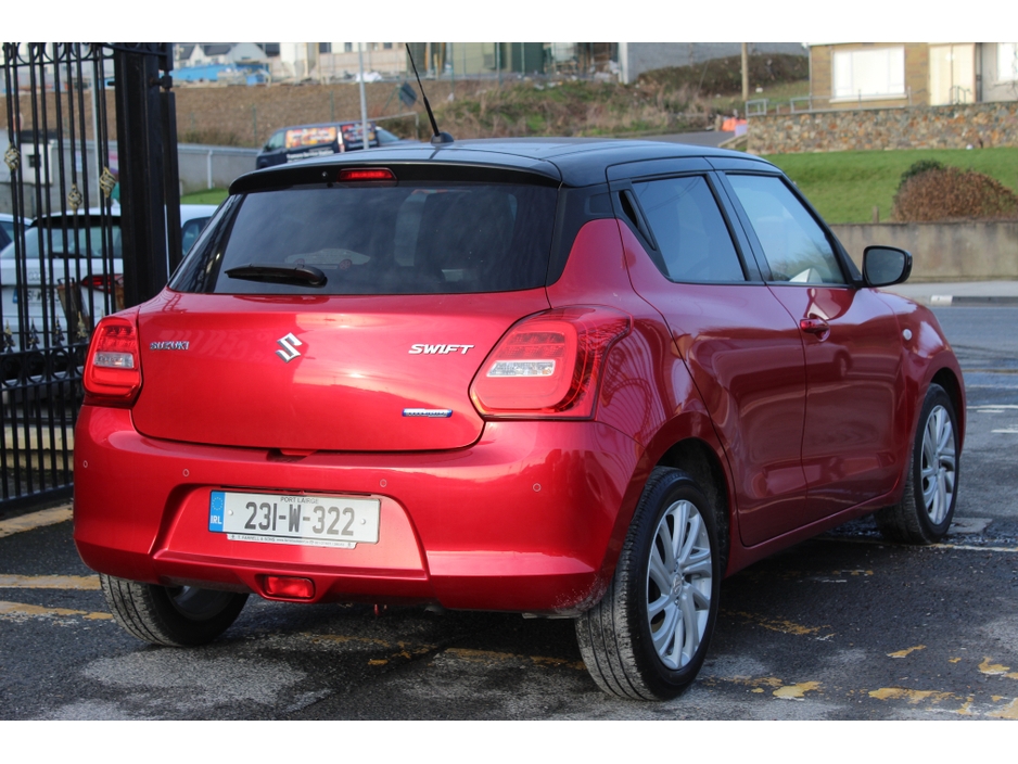 Suzuki Swift 0.0 1.2 DUALJET HYBRID SZ-T CVT 5DR Hatchback Petrol Red