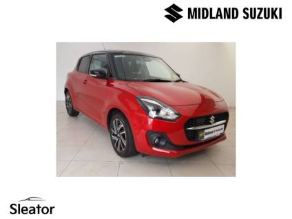 Suzuki Swift 0.0 Massive Spec 1.2 Dualjet Hybrid SZ5 5DR Two Tone Hatchback Hybrid Red