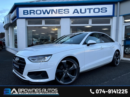 Audi A4 0.0 TECHNIK 35 TDI MHEV S- Saloon Diesel White