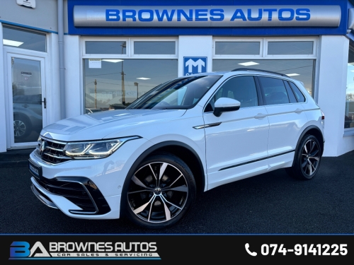 Volkswagen Tiguan 0.0 R-LINE TDI S-A Estate Diesel White