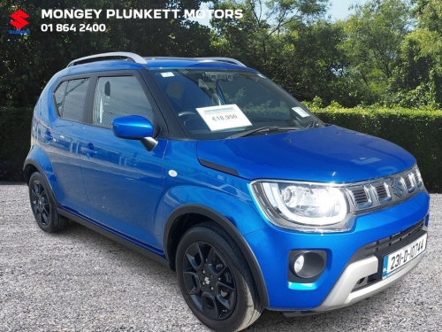 Suzuki Ignis 0.0 SZT 1.2 Hybrid Hatchback Petrol Blue