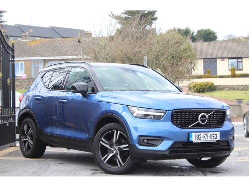 Volvo XC40 0.0 2.0 T4 R-DESIGN GEARTRONIC Winter Pack Estate Petrol Blue