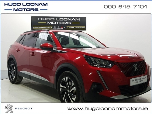 Peugeot 2008 ALLURE 136BHP 50 KWH 4DR AUTO MPV Electric Red