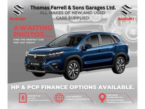 Suzuki Sx4 S-cross 0.0 1.4 Hybrid B/Jet Motion Demo Hatchback Petrol Blue