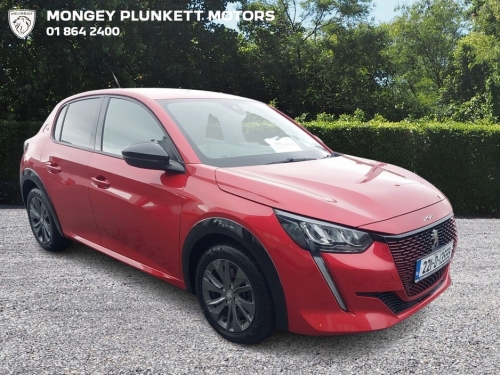 Peugeot 208 Electric 136bhp (50 kWh) Allure Pack Hatchback Electric Red