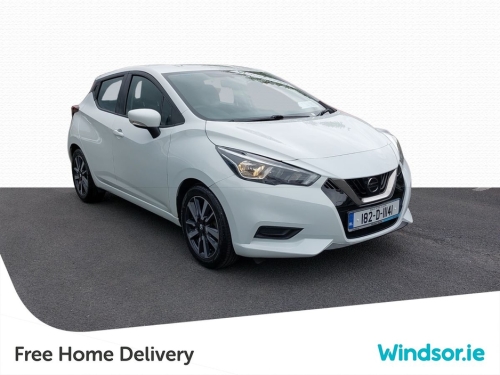 Nissan Micra 0.0 1.0 73ps SV Hatchback Petrol White