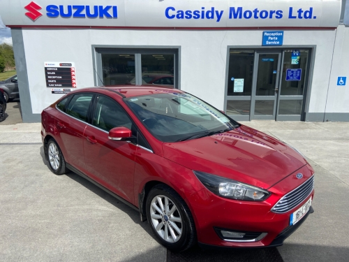 Ford Focus 0.0 1.5 TDCi 95PS Saloon Diesel Red
