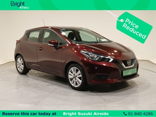 Nissan Micra 0.0 May Special !! read synopsis SV MY20.5 1.0L4DR Hatchback Petrol Red