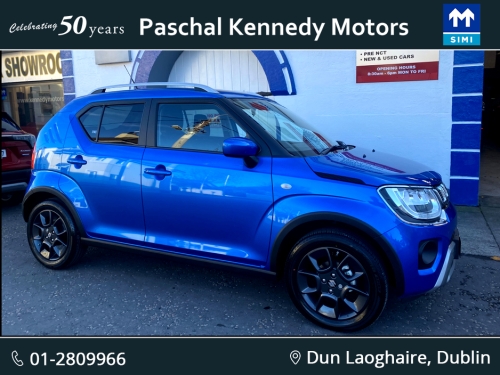 Suzuki Ignis 0.0 AUTOMATIC  HYBRID SZ-T  1.2 REVERSING CAMERA SUV Hybrid Blue