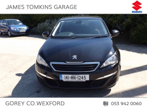 Peugeot 308 0.0 1.6 HDI 92 bhp Active Hatchback Diesel Black