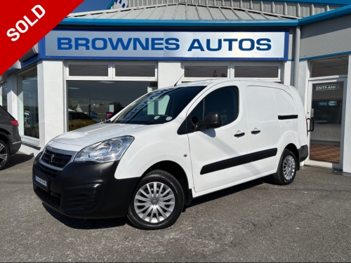 Peugeot Partner 0.0 1.6 ACCESS BLUE HDI 10 100 LONG B Van Diesel White