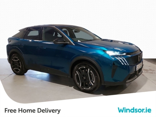 Peugeot 3008 BEV 73kWH 210BHP Allure SUV Electric Blue