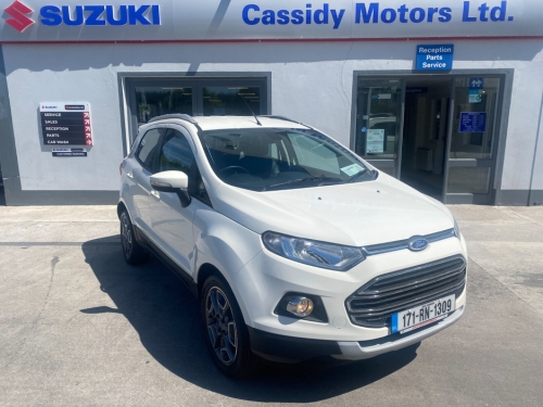 Ford Ecosport 0.0 1.5 TDCi Zetec Titanium SUV Diesel White