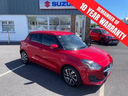 Suzuki Swift 0.0 1.2 Hybrid SZ5 MT Hatchback Hybrid Red