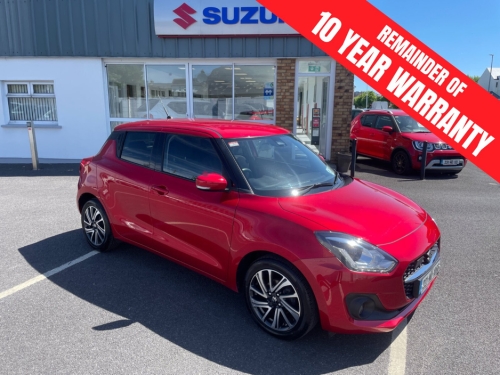 Suzuki Swift 0.0 1.2 Hybrid SZ5 MT Hatchback Hybrid Red