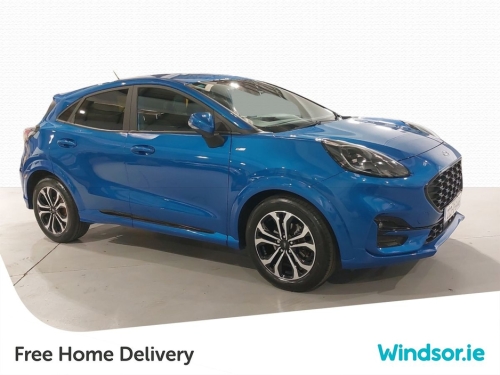 Ford Puma 0.0 1.0L EcoBoost mHEV 125PS ST-Line SUV Hybrid Blue