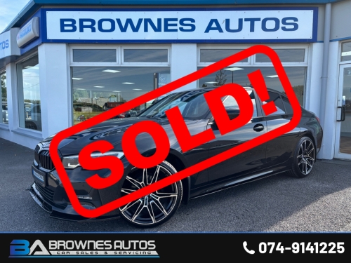 BMW 3 Series 0.0 SE MHEV AUTO Saloon Diesel Black