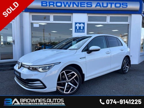 Volkswagen Golf 0.0 STYLE 2.0 TDI 115HP 5DR Hatchback Diesel White