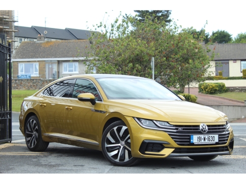 Volkswagen Arteon 0.0 2.0 TDI R-LINE MANUAL 6SPEED FWD 150HP 5DR Hatchback Diesel Yellow