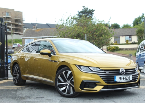 Volkswagen Arteon 0.0 2.0 TDI R-LINE MANUAL 6SPEED FWD 150HP 5DR Hatchback Diesel Yellow