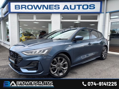 Ford Focus 0.0 ST-LINE ECOBLUE AUTO Hatchback Diesel Blue