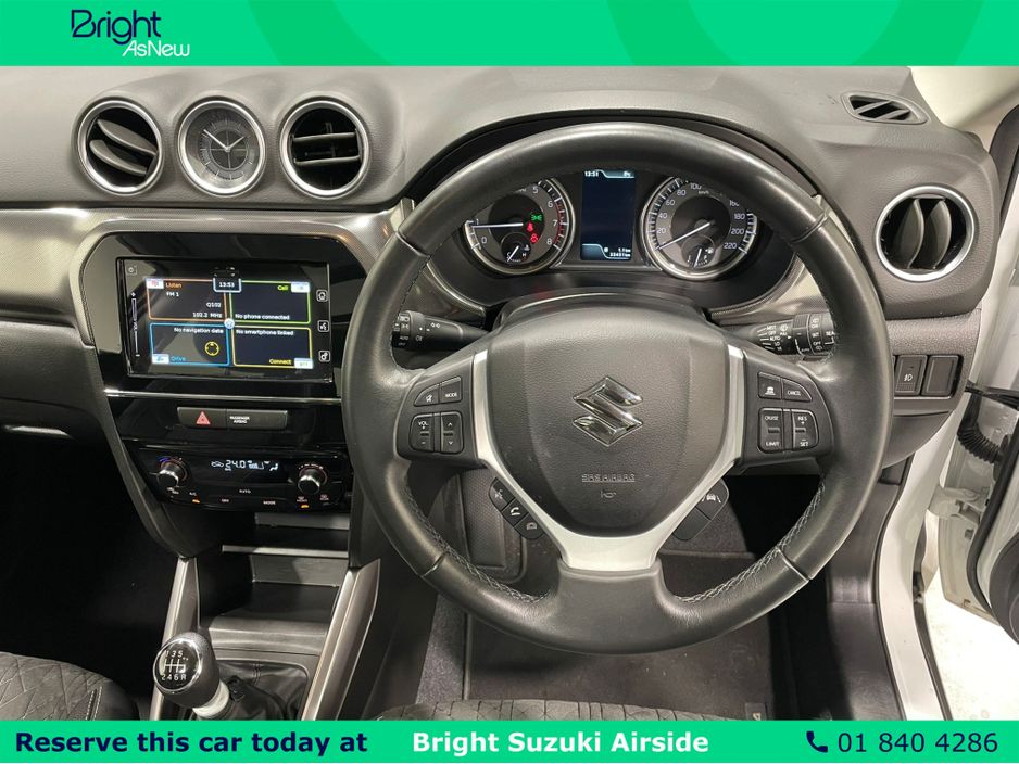 Suzuki Vitara 0.0 SZ5 1.4 Manual Hybrid SUV (Now with up to 10 year warranty) SUV Petrol White