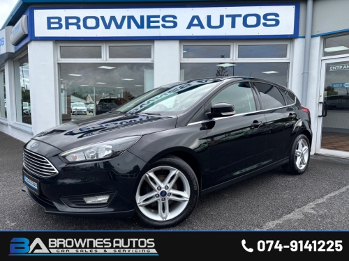 Ford Focus 0.0 1.5 TDCI ZETEC EDITION 1 120PS 5DR Hatchback Diesel Black