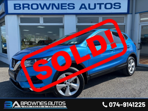 Nissan Qashqai 0.0 1.5 DCI ACENTA PREMIUM 115PS 5DR Hatchback Diesel Blue