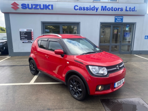 Suzuki Ignis 0.0 1.2 Dualjet SZ-T AGS Hatchback Petrol Red