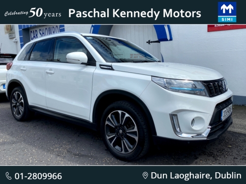 Suzuki Vitara 0.0 AUTO SZ5 HYBRID 1.4 SUNROOF HALF LEATHER BOOSTERJET SUV Petrol White