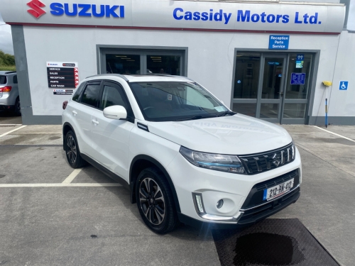 Suzuki Vitara 0.0 1.4 Boosterjet Auto 4WD Allgrip SZ5 SUV Hybrid White
