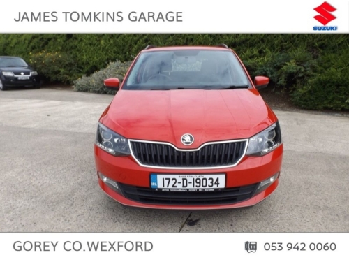 Skoda Fabia 0.0 1.0MPI 75HP Ambition Estate Petrol Red
