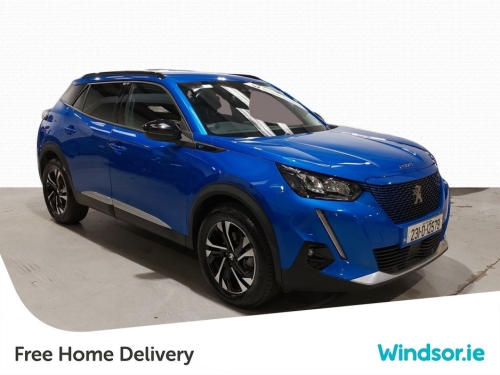 Peugeot 2008 Electric 136bhp (50 kWh) Allure SUV Electric Blue