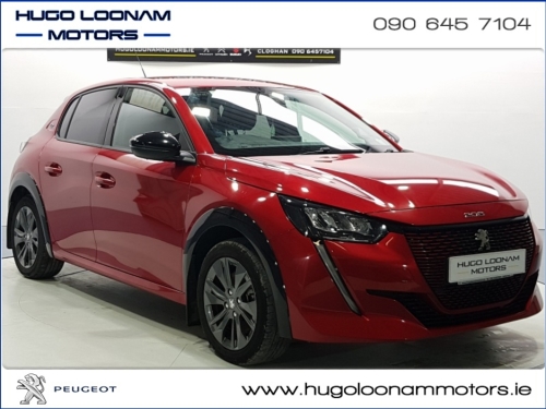 Peugeot 208 ALLURE PACK 136BHP 50 KWH 4DR Hatchback Electric Red