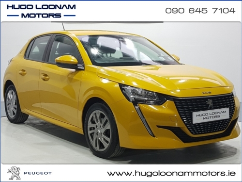 Peugeot 208 0.0 ACTIVE 1.2 75 6.3 4DR Hatchback Petrol Yellow