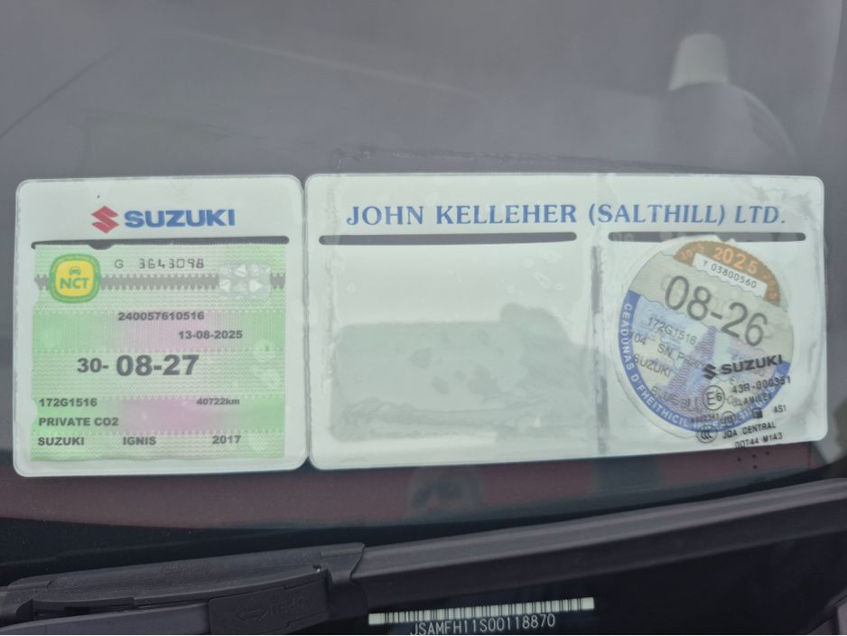 Suzuki Ignis 0.0 DUALJET SZ3 5DR Hatchback Petrol Blue