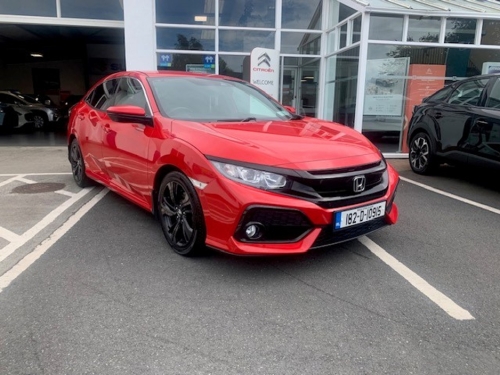 Honda Civic 0.0 5DR 1.6 I-DTEC SMART P PLUS Hatchback Diesel Red