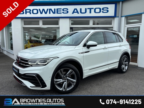 Volkswagen Tiguan 0.0 R-LINE EDITION TDI Estate Diesel White