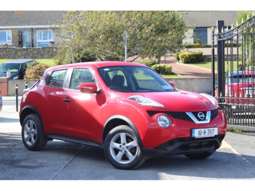 Nissan Juke 0.0 1.5 DCI VISIA 5DR 1.6 DIG-T Hatchback Diesel Red