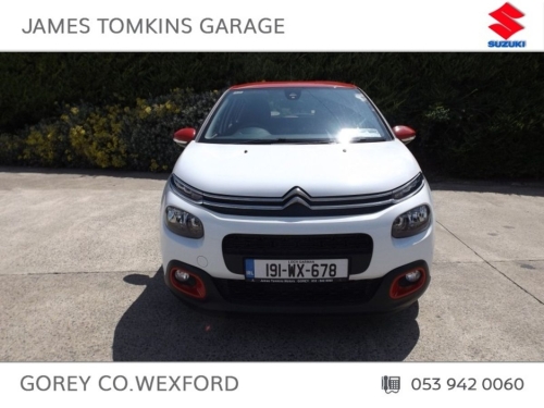 Citroen C3 0.0 PureTech 68 manual Feel Hatchback Petrol White