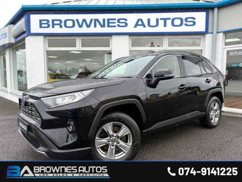 Toyota Rav4 0.0 ICON HEV 4X2 CVT VVT-I Estate Hybrid Black