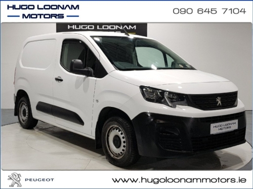 Peugeot Partner 0.0 ACTIVE 1.5 BLUE HDI 10 100 6.3 2DR Van Diesel White