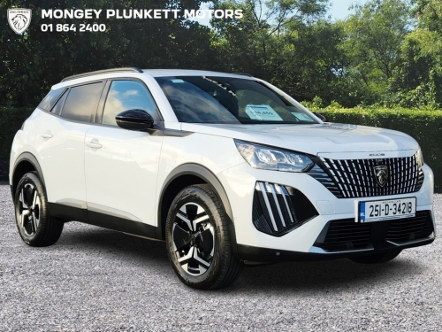 Peugeot 2008 0.0 HYBRID 145BHP e-DCS6 Allure MPV Petrol White
