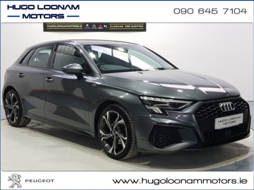 Audi A3 0.0 SPORTBACK 30 TDI 116HP S LINE Hatchback Diesel Grey
