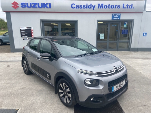 Citroen C3 0.0 Feel Exclusive 1.2 PureTech 83 S&amp;S Hatchback Petrol Grey