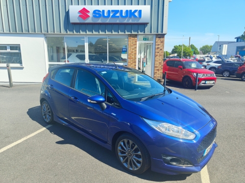 Ford Fiesta 0.0 1.0T EcoBoost 100PS ST-Line Hatchback Petrol Blue