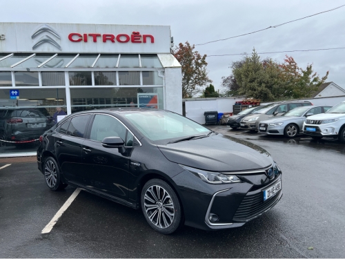 Toyota Corolla 0.0 HYB LUNA SPORT 4DR AUTO Saloon Hybrid Black