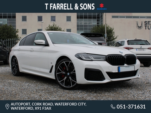 BMW 5 Series 0.0 520D G30 M SPORT MHEV 4DR Auto Saloon Diesel White