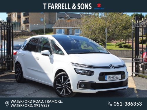 Citroen C4 Picasso 0.0 FEEL EXCLUSIVE BLUEHDI 120 S&S MPV Diesel White